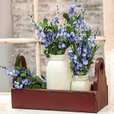 Red Flower Box - The Fox Decor